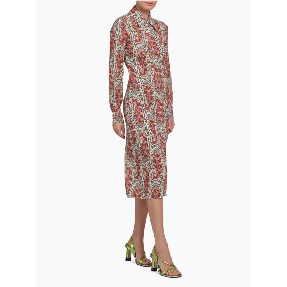 Etro Floral Paisley Midi Shirtdress - Picture 5 of 10